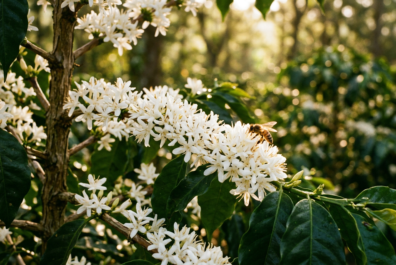 Caffeine in coffee plants does more than keep the insects away