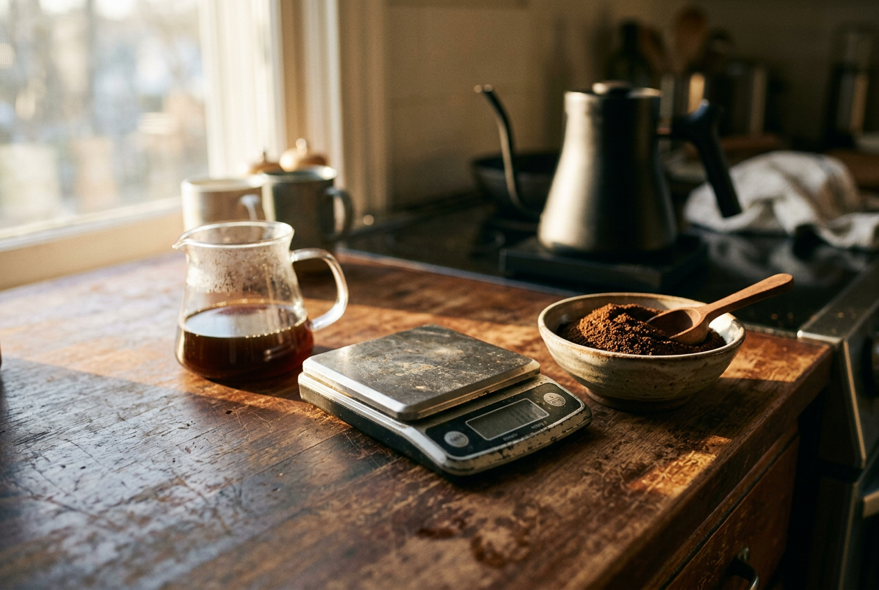 The coffee to water ratio that fixes most bad home brewing
