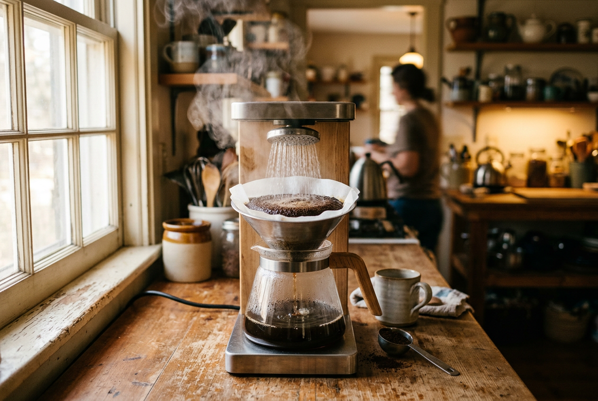 Why your drip coffee machine never reaches brewing temperature