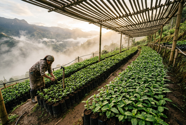 Mexicaanse koffieproductie op hoogste niveau in tien jaar