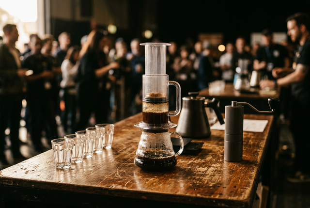 The AeroPress championship final is coming to Mexico City in December