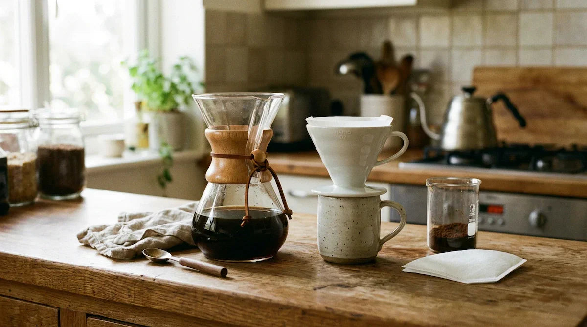 Chemex of Hario V60 — welke pourover methode past bij jou