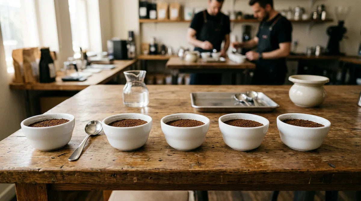 Koffie cupping uitgelegd — zo proeven professionals koffie