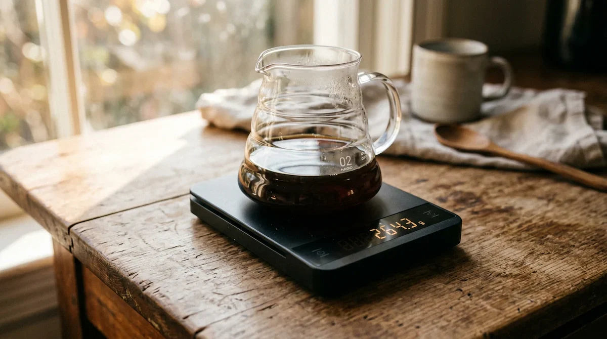Coffee scale explained — why weighing makes better coffee