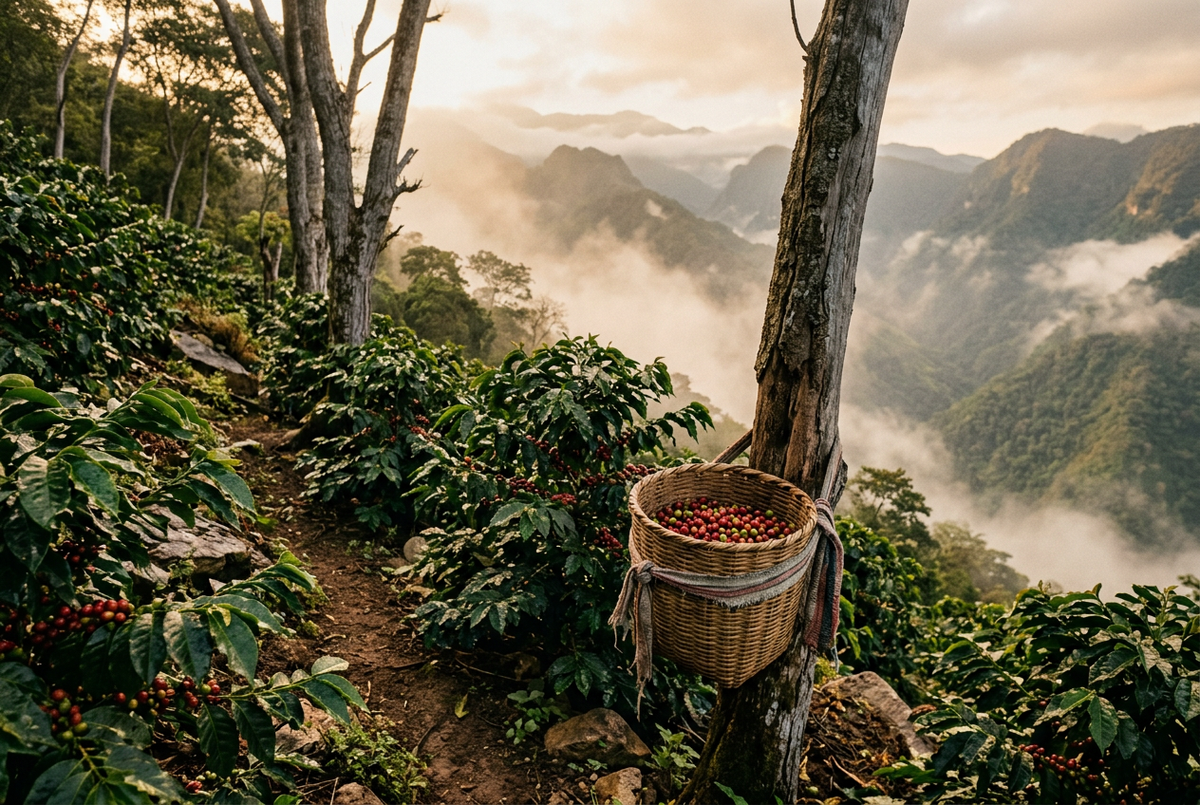 Hidalgo coffee grows on four sierras and ranks sixth in Mexico
