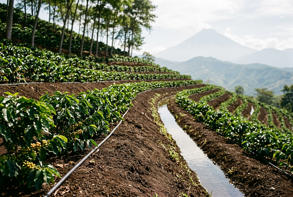 Jalisco coffee irrigates one hectare in ten, Mexico one in 486