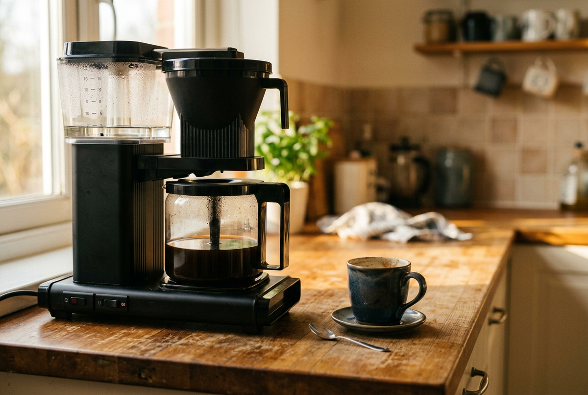 Arrêt automatique: pourquoi votre cafetière filtre s'éteint seule