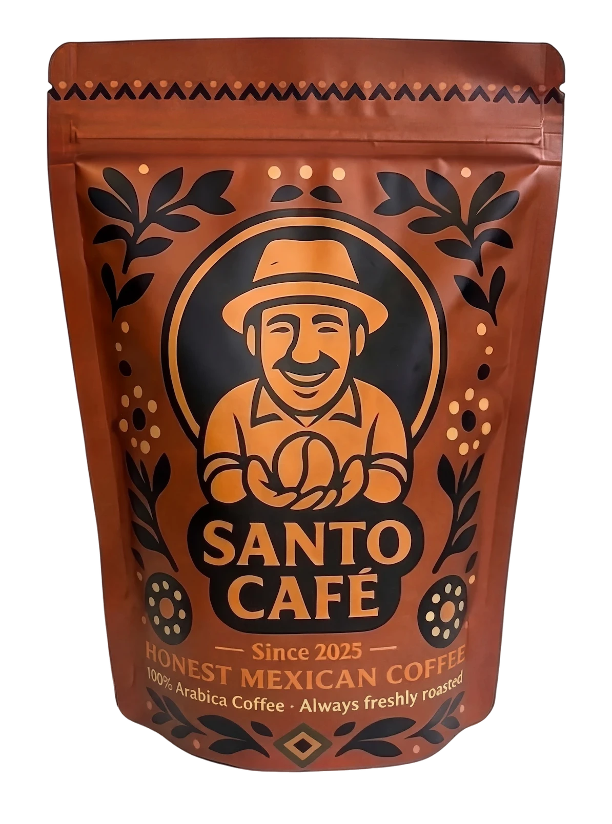 Santo Caf&eacute; coffee pack
